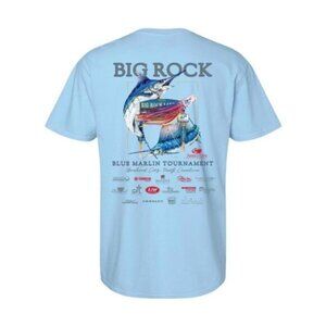 2025 Big Rock Tshirt Light Blue